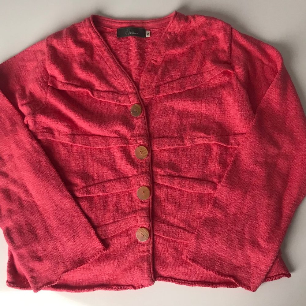 Willow Button Up Sweater, Size Small